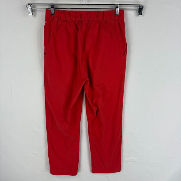 Lululemon Size 8 Your True Trouser High Rise Straight Crop Pant Carnation Red - Picture 2 of 12
